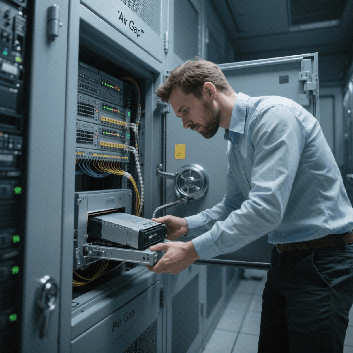 Sichere Datenbackups & Air-Gaps